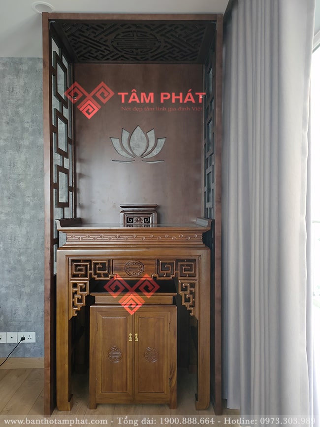 Feedback lắp bàn thờ từ anh Thuận cc Hà Sơn Tower, Từ Liêm